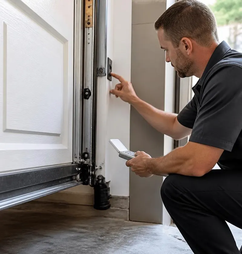 Off Track Door Repair in Chipley